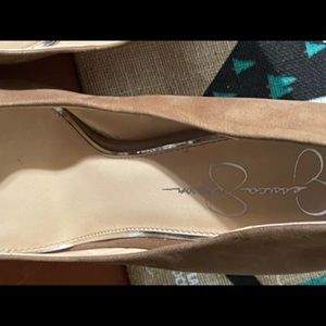 Jessica Simpson Size 11 wedge letter sandal